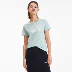 Essentials + Women's Heather T-Shirt in Mist Green, Size L
