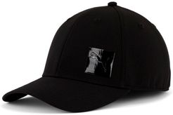 Decimal 2.0 Stretch Fit Cap in Black, Size S/M