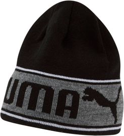 Bryant Reversible Beanie Hat in Black/White