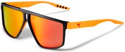Rubber Eyes Pro v1 Sunglasses in Black/Orange/Red