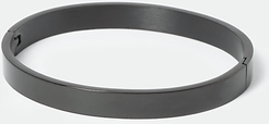 Mens Black steel bangle