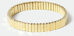 Mens Gold colour stretch bracelet