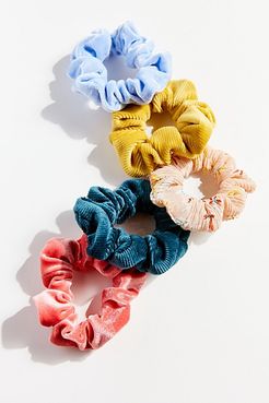 Velvet Assorted Scrunchie Set