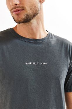 Mentally Gone Embroidered Tee