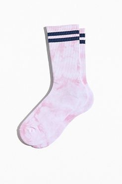 Tie-Dye Stripe Sport Sock