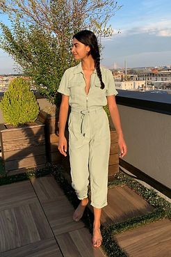 UO Victory Zip-Front Coverall Jumpsuit