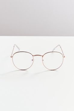 Taylor Blue Light Round Glasses