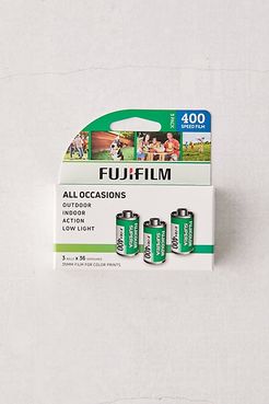 Fujicolor Superia X-TRA 400 35mm Film 3-Pack