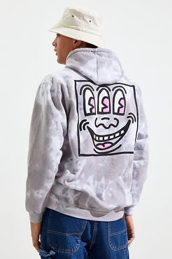 Keith Haring Tie-Dye Hoodie Sweatshirt