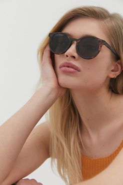 Olema Plastic Round Sunglasses