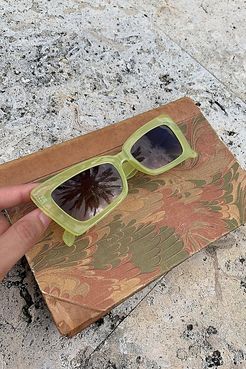 Wren Angular Rectangle Sunglasses