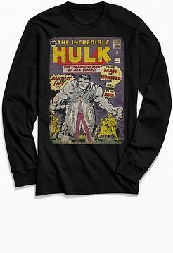 Incredible Hulk Vintage Comic Long Sleeve Tee