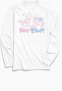 The Ren And Stimpy Show Long Sleeve Tee