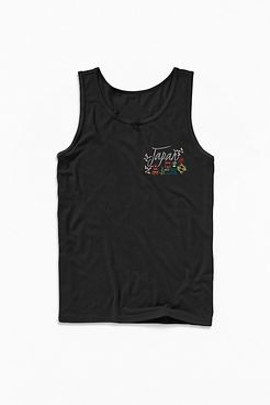 Japan Floral Tank Top