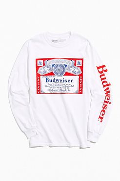 Budweiser Logo Long Sleeve Tee