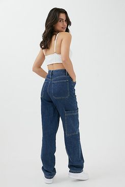 Kate High-Waisted Baggy Cargo Jean