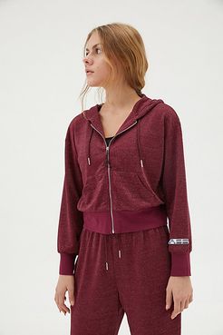 Shrunken Zip-Up Sweatshirt