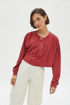 Lily Boxy Henley Top