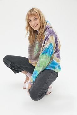Recycled Alien Tie-Dye Hoodie Sweatshirt