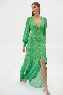 Shiloh Plunging Maxi Dress