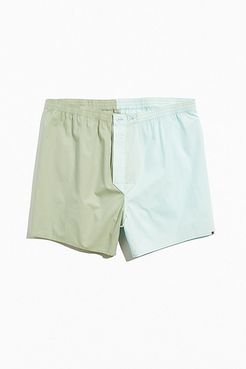 Colorblock Woven Boxer Short