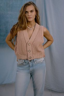 Mona Button-Down Sweater Vest