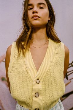Mona Button-Down Sweater Vest