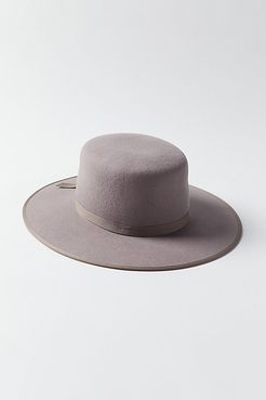 UO Brighten Felt Boater Hat