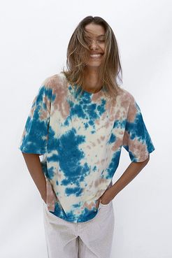 Recycled Oversized Tie-Dye Tee