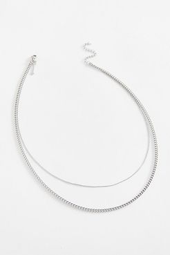 Maia Double Chain Layer Necklace