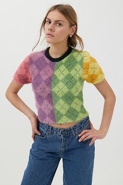 Gentle Argyle Sweater