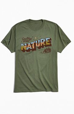 Skitchism Greetings From Nature Tee