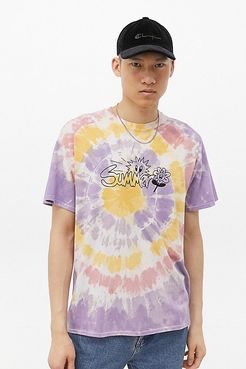 UO Multi Tie-Dye Graphic T-Shirt