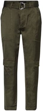 Athena stretch cotton-blend pants