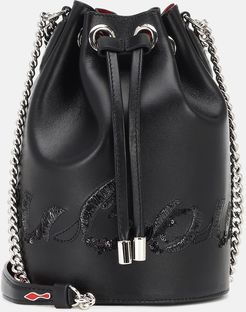 Marie Jane leather bucket bag