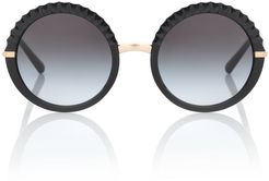Round acetate sunglasses