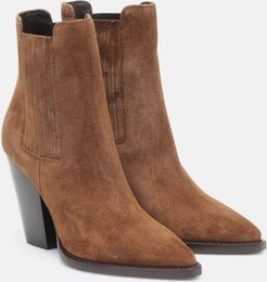 Theo 95 suede ankle boots