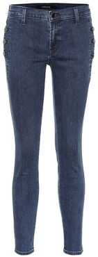 Zion mid-rise skinny jeans