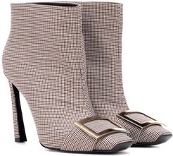 Trompette houndstooth ankle boot