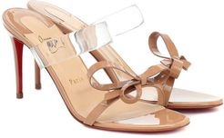 Just Nodo 85 PVC and patent-leather sandals