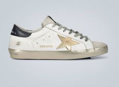 Distressed Superstar sneakers