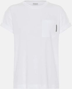 Stretch-cotton T-shirt