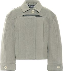 La Veste Albi wool-blend jacket