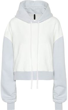 Cotton jersey hoodie