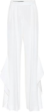 Donnola ruffled wide-leg pants