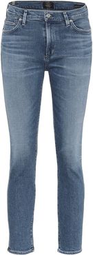 Rocket cropped mid-rise skinny jeans
