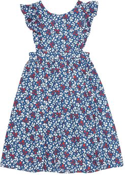 Empire printed cotton dress