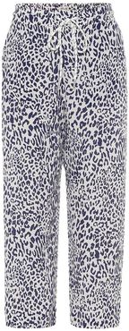 Nue leopard-print trackpants