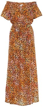 Exclusive to Mytheresa â Leopard-print silk maxi dress