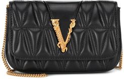 Virtus quilted-leather shoulder bag